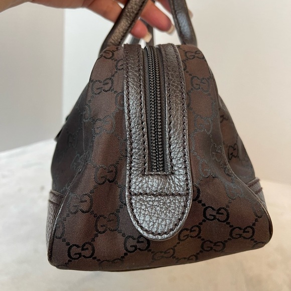 EUC, GUCCI SHERRY LINE GG CANVAS SHOULDER BAG. Authenticity included - Picture 5 of 16